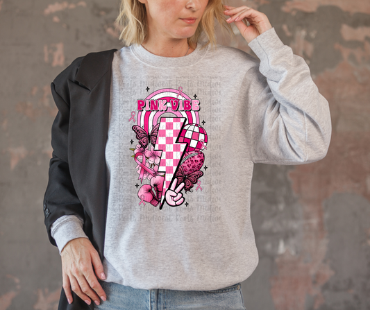 Pink Vibes Sublimation Print