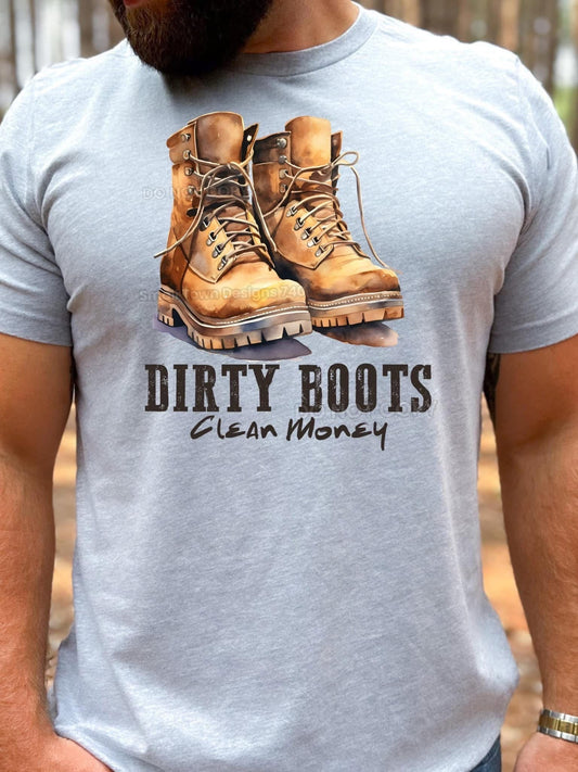 Dirty Boots Clean Money Top