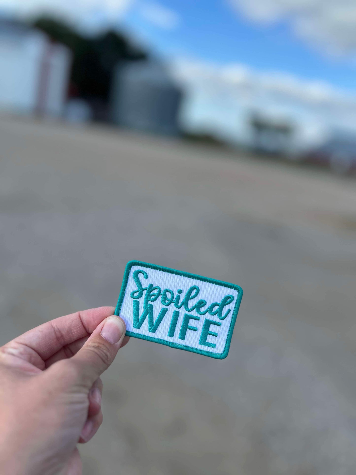 Spoiled Wife Hat Patch