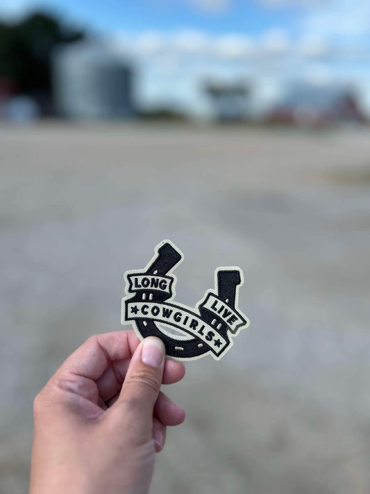 Long Live Cowgirls Hat Patch