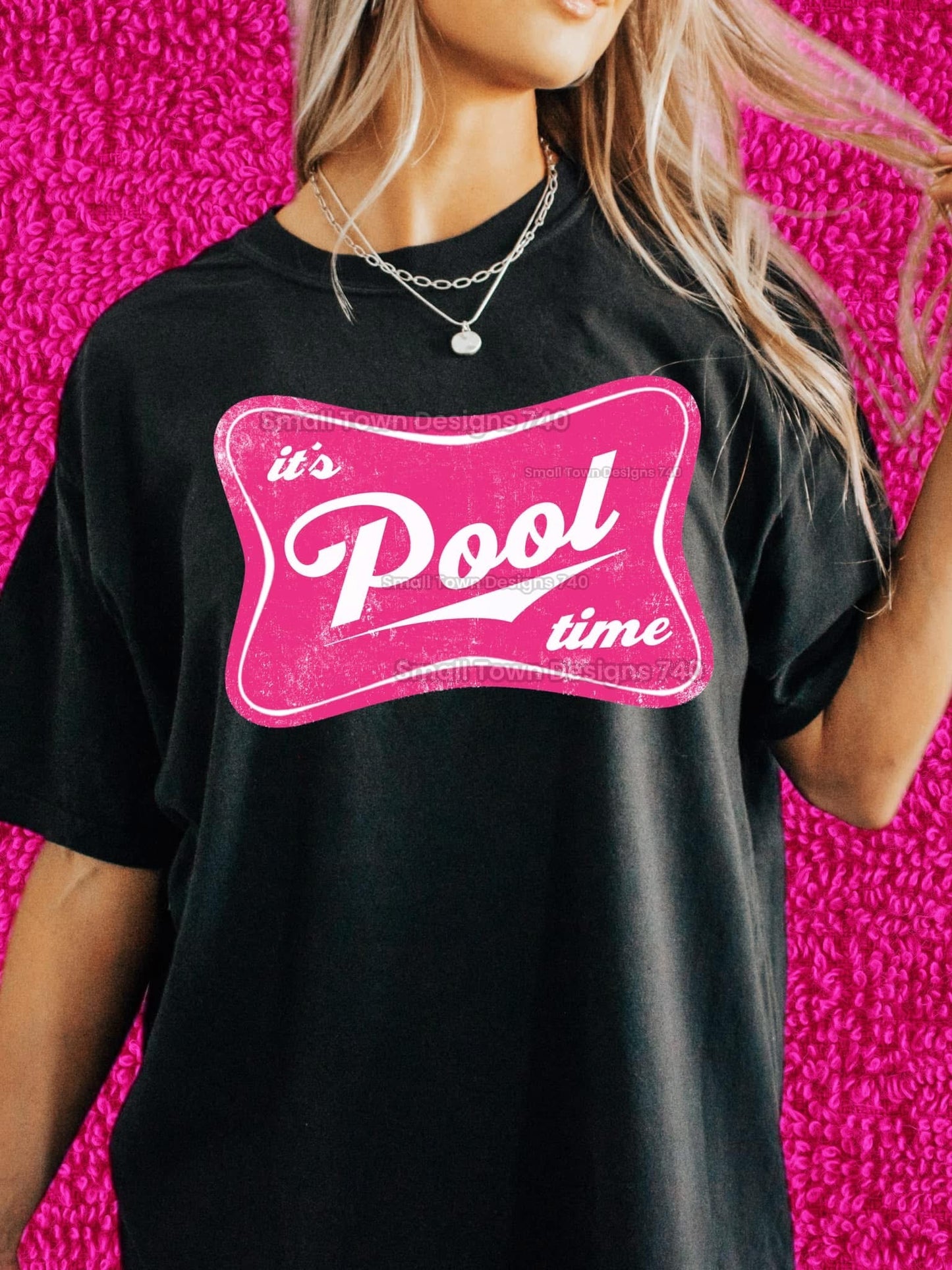 DTF Print - It’s Pool Time