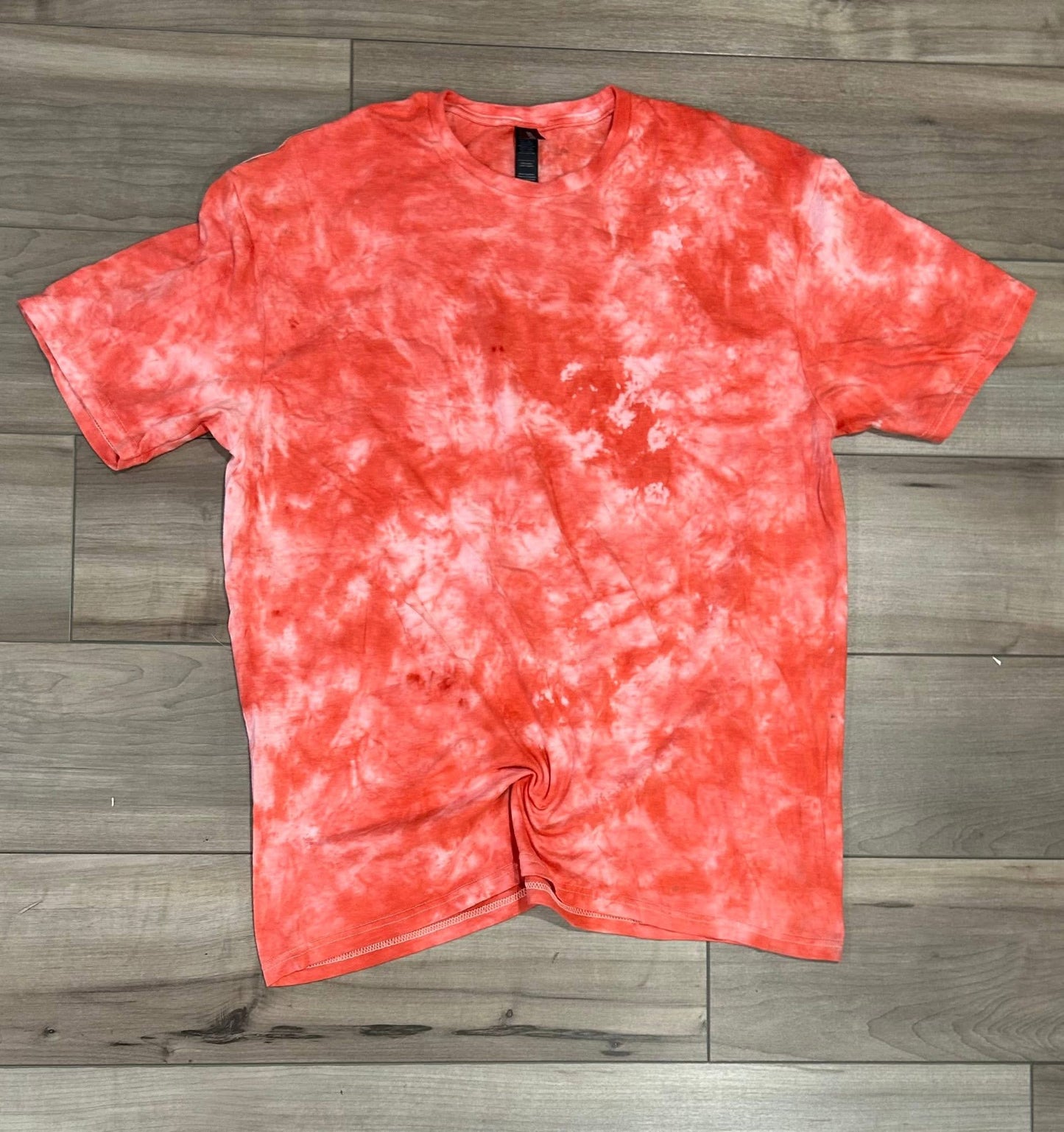 Blank Tie Dye Top - Freedom Red