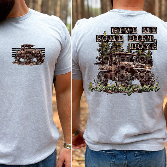 Give Me Some Dirt Boys Sub Print