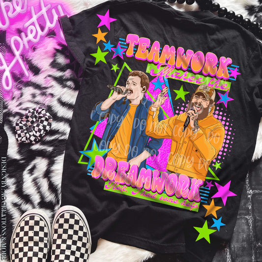 WS Completed Teamwork Makes The Dream Work Top