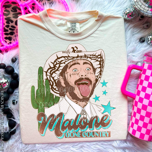Malones Gone Country Sub Print