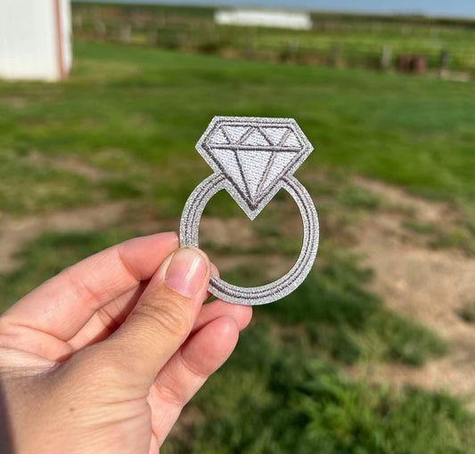 Diamond Ring Hat Patch
