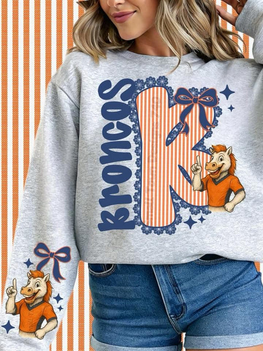 WS Completed Top Seersucker Broncos Top