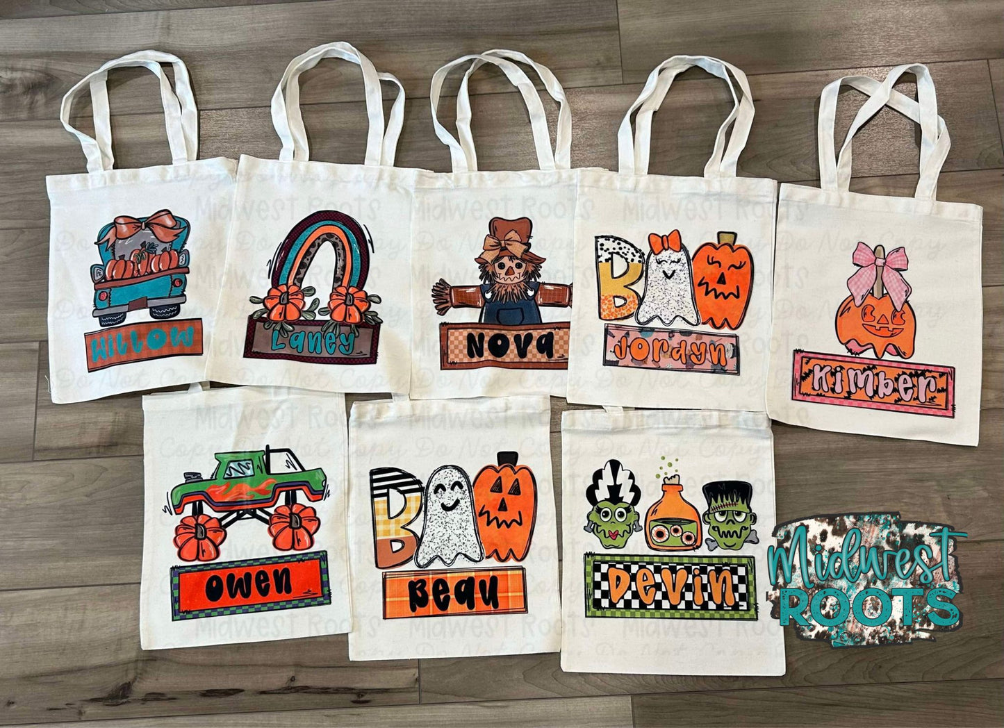 Halloween Canvas Bags