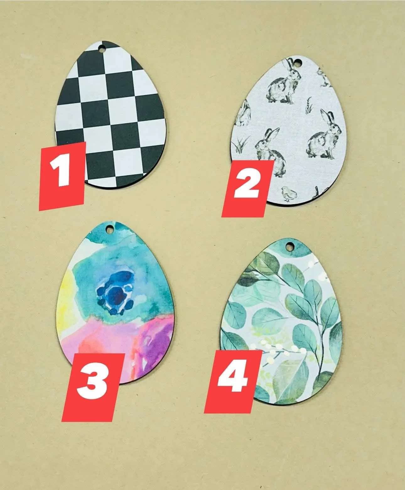 Designed Easter Bag Tags