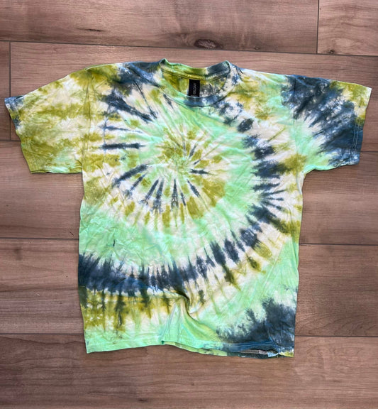 Blank Tie Dye Top in Monster Mash