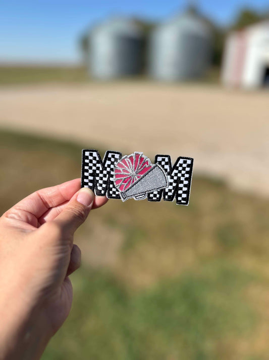 Cheer Mom Hat Patch