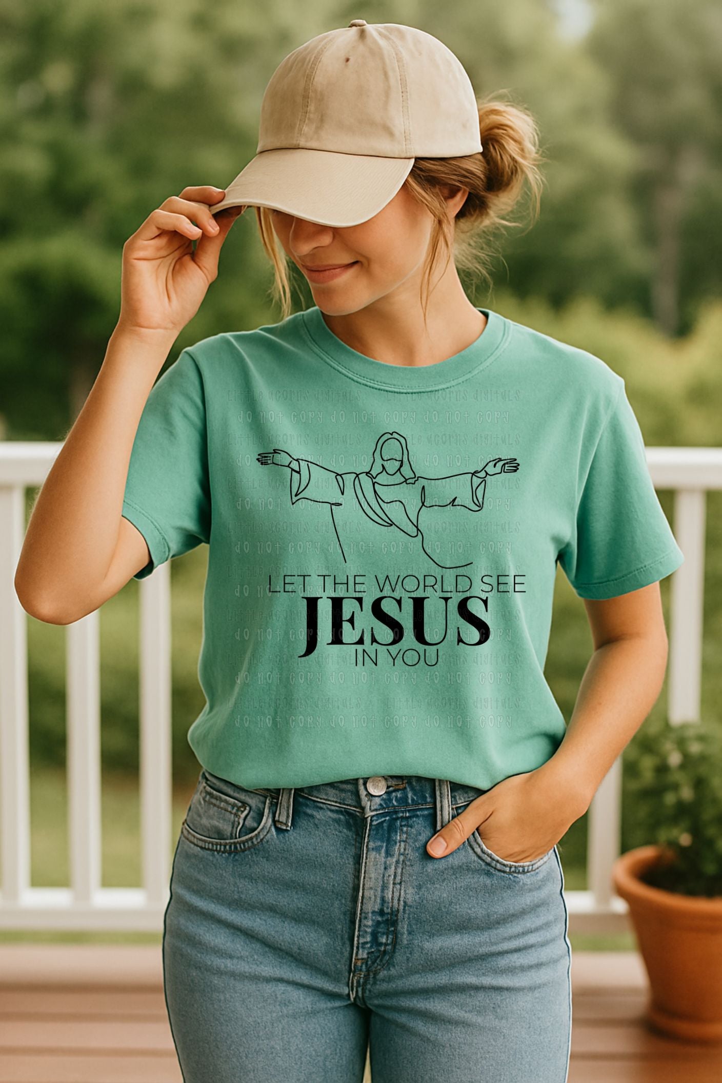 Let Them See Jesus In You Top