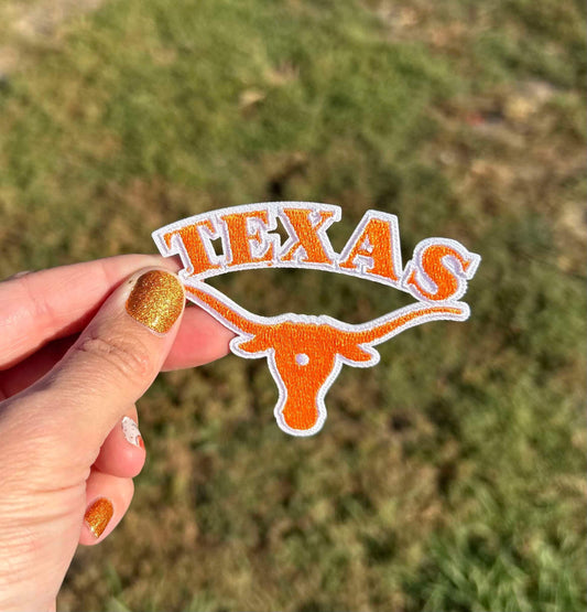 Tex@s Longhorns Hat Patch