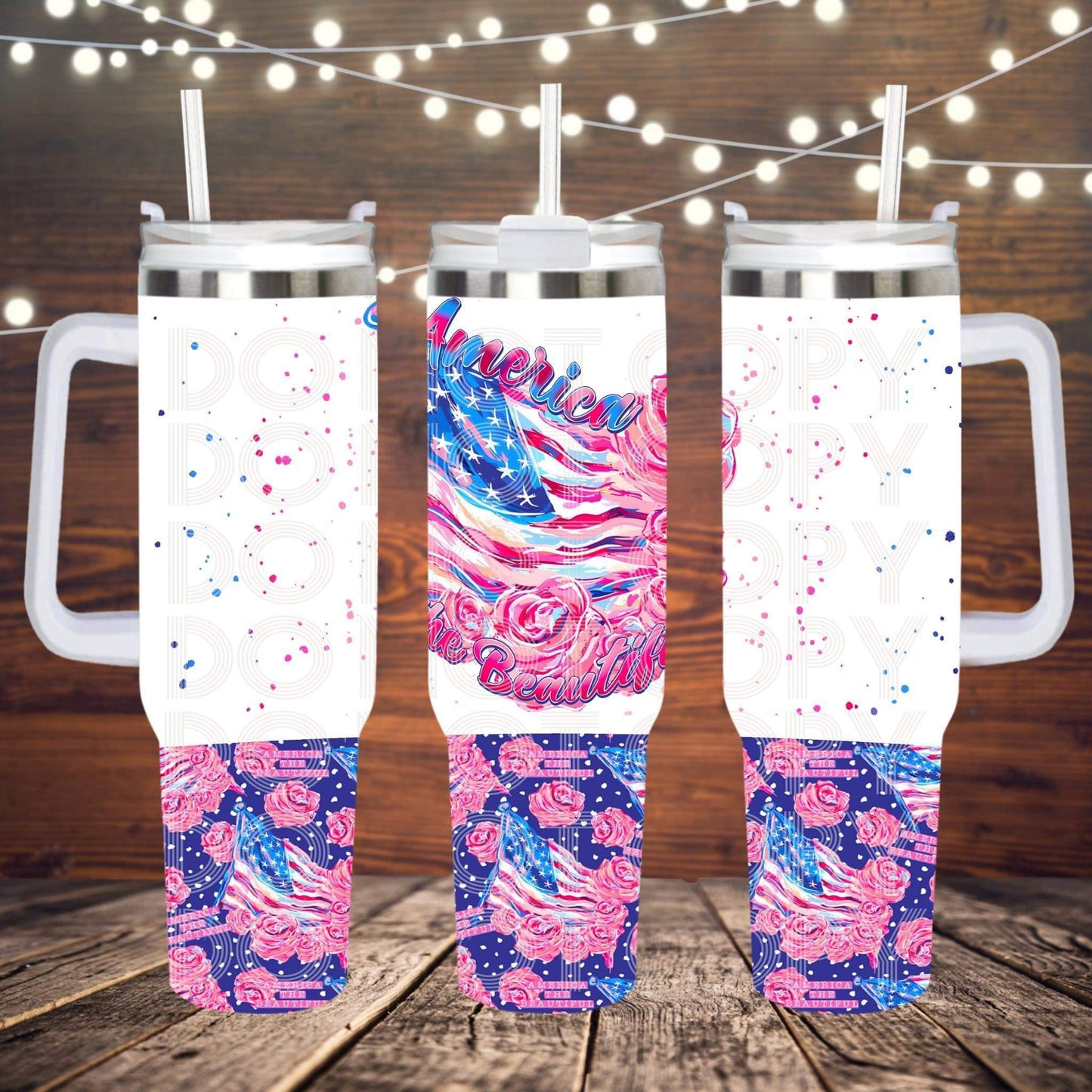 America The Beautiful 40oz Tumbler