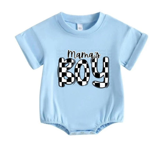 RTS Mamas Boy 18/24M  Bubble Romper