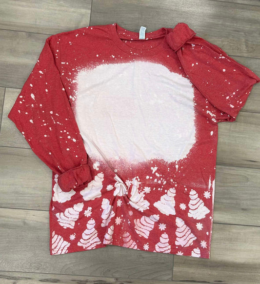 Bleached Blank Cake Long Sleeve