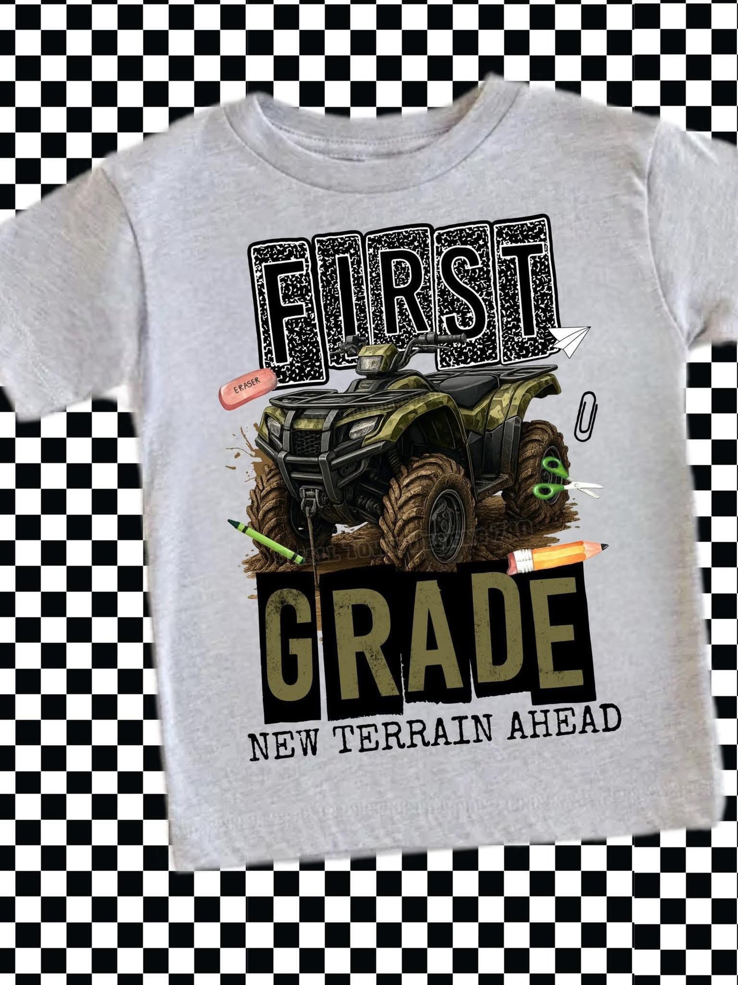 Camo ATV Grade Kids Top