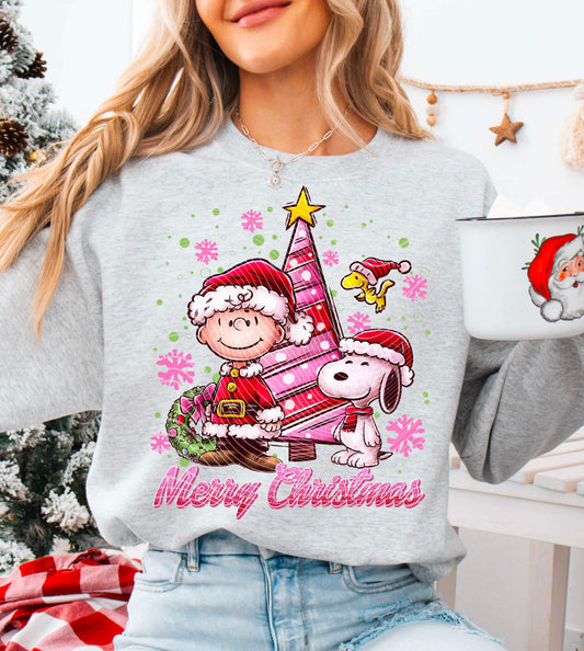 WS Completed Top Merry Christmas Snoopy