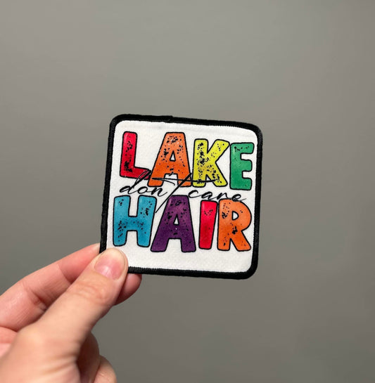 Lake Hair Hat Patch