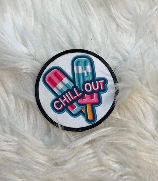Chill Out Hat Patch
