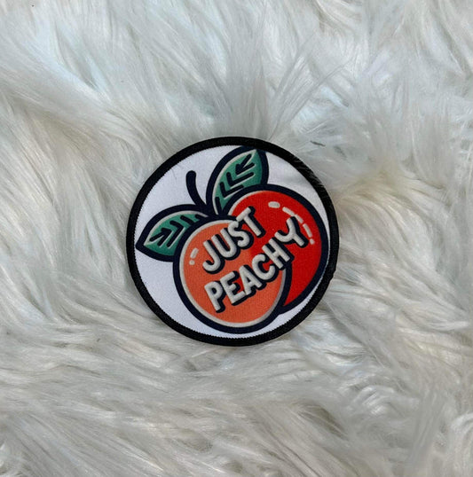 Just Peachy Hat Patch