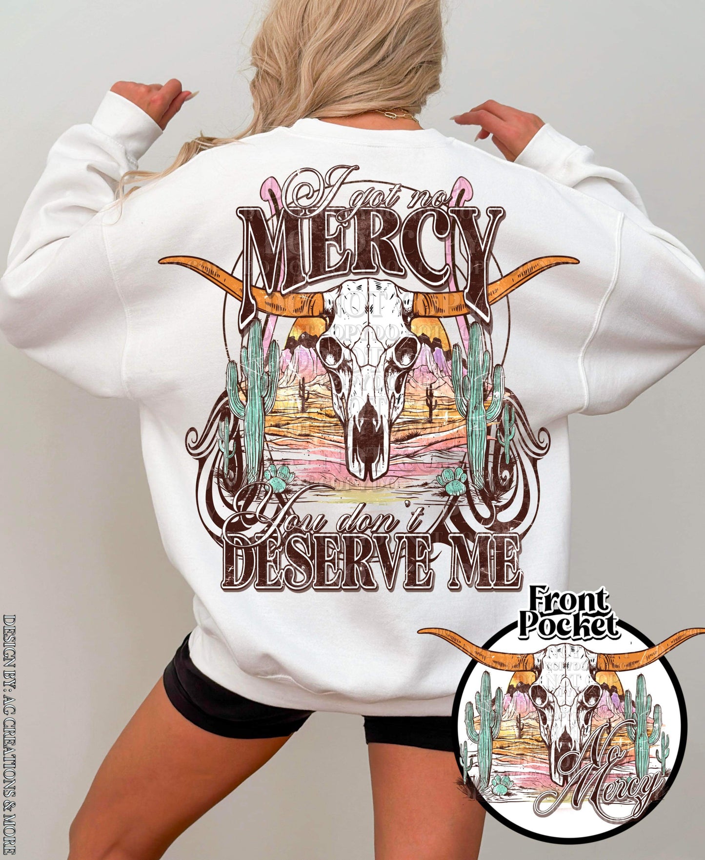 I got no mercy (full color) Top