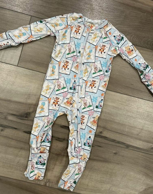 RTS Bear Collage Zippy Bamboo