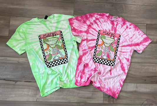 WS Completed Margs Tie Dye Top