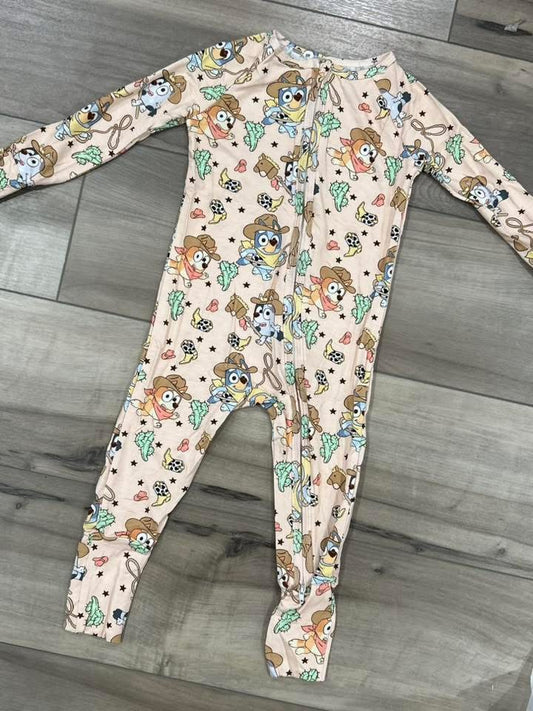 RTS Western Blue Dog Zippy Bamboo