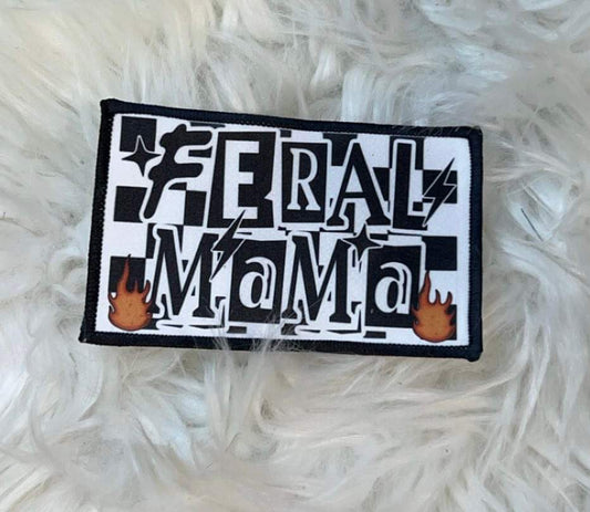 Feral Mama Hat Patch