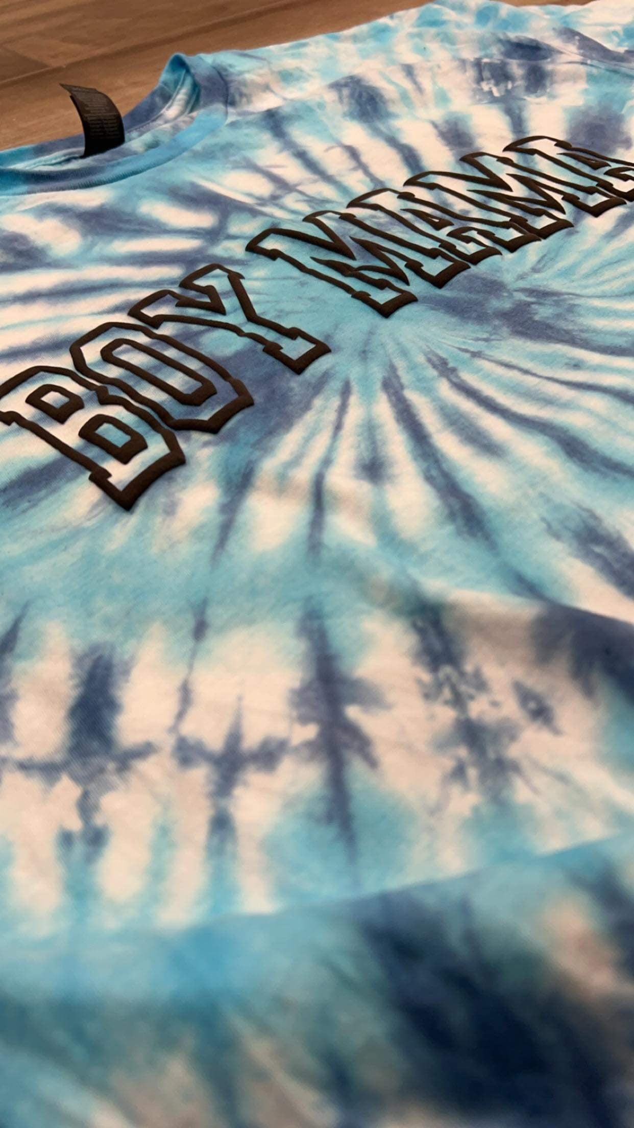 Boy Mama Puff Print