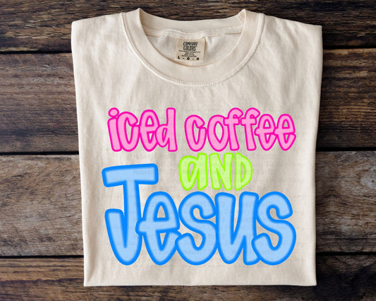 WS Completed Iced Coffee and Jesus Top