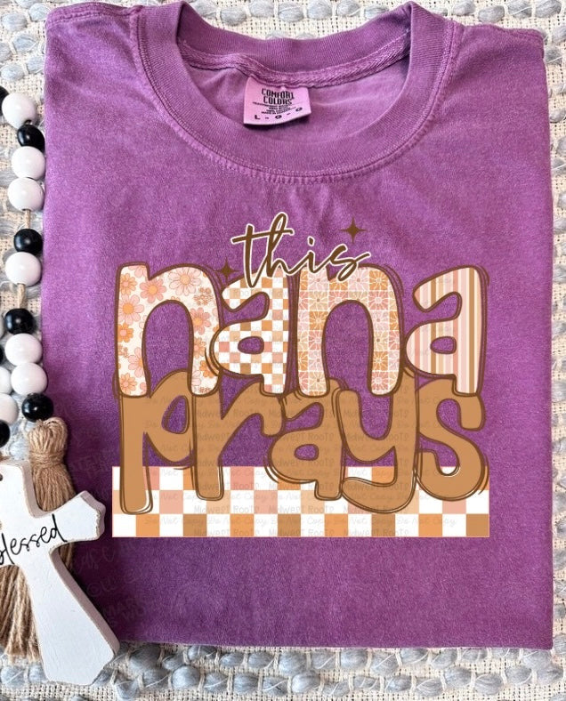 DTF Print - This Nana Prays
