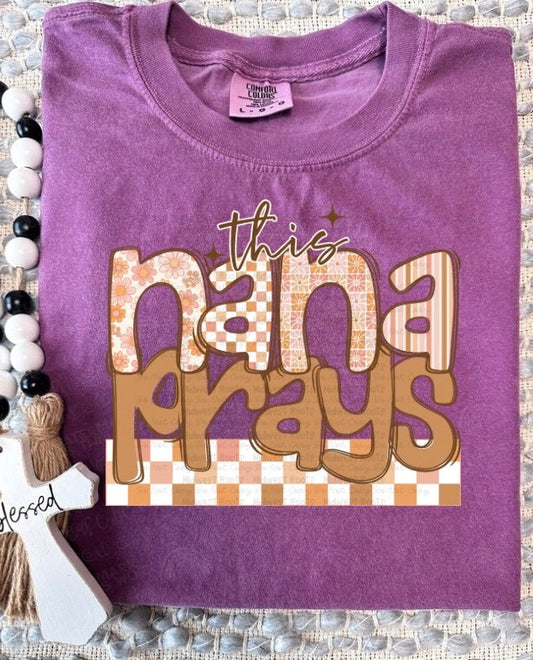 DTF Print - This Nana Prays