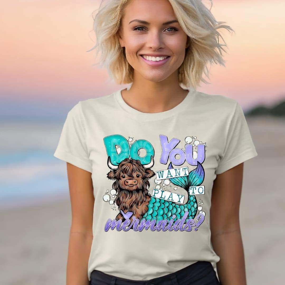 Play Mermaids Sub Print