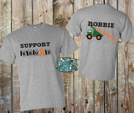 Kids Robbie Strong Top in Grey