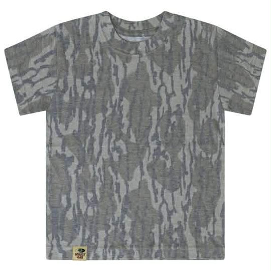 WS Completed Washed Mossy Oak Bottomland Camo Youth Tee
