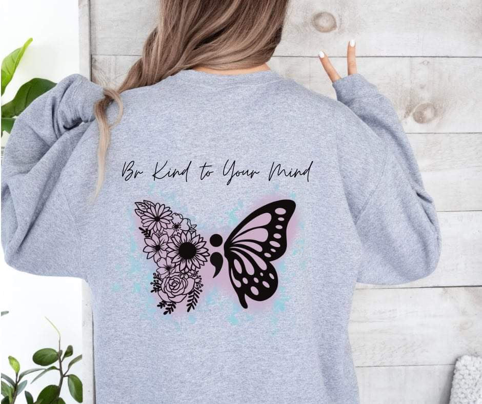 Be Kind To Your Mind W/ Pocket Sub Print
