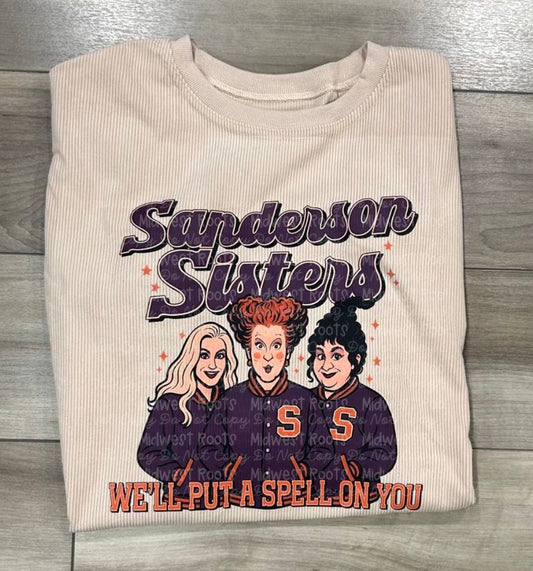 RTS Sanderson Sisters Corduroy Top