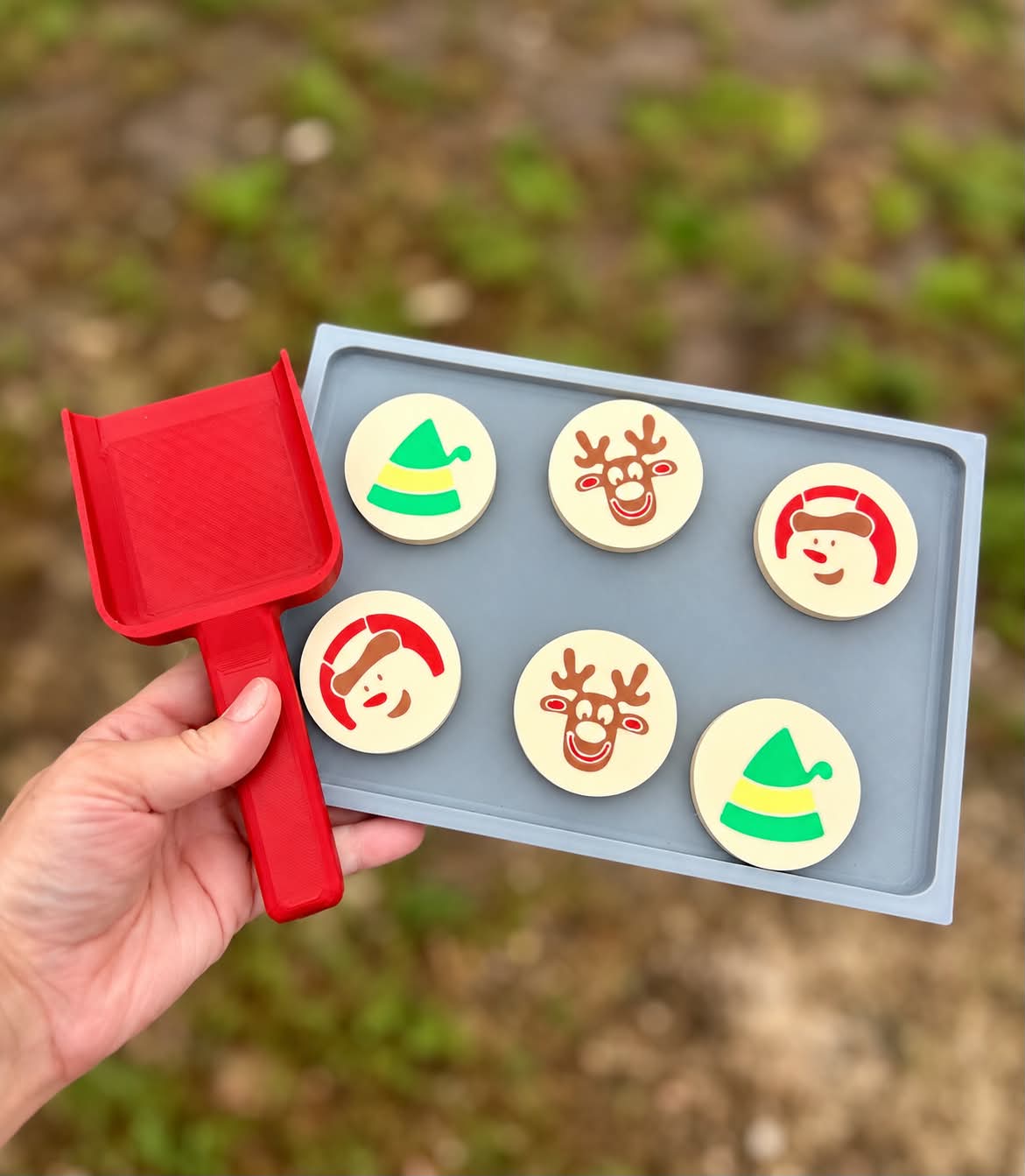 3D Printed Christmas Cookie Set