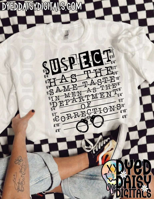 Suspect Has The Same Taste in Men As The Police Department Top
