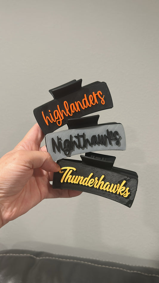 Wholesale 3D Printed Custom Hair Clips