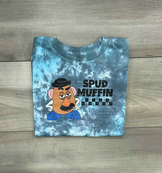Kids Spud Muffin Tie Dye Top