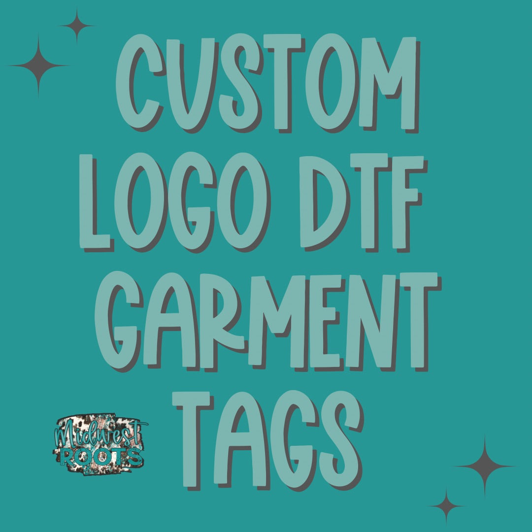 DTF Print - Logo Garment Tags