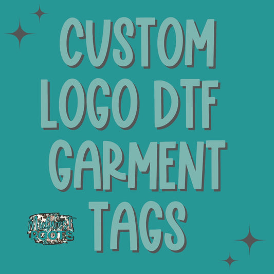 DTF Print - Logo Garment Tags