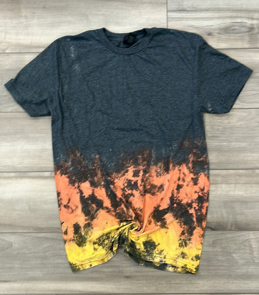 RTS Blank Tie Dye T-shirt Fire 🔥