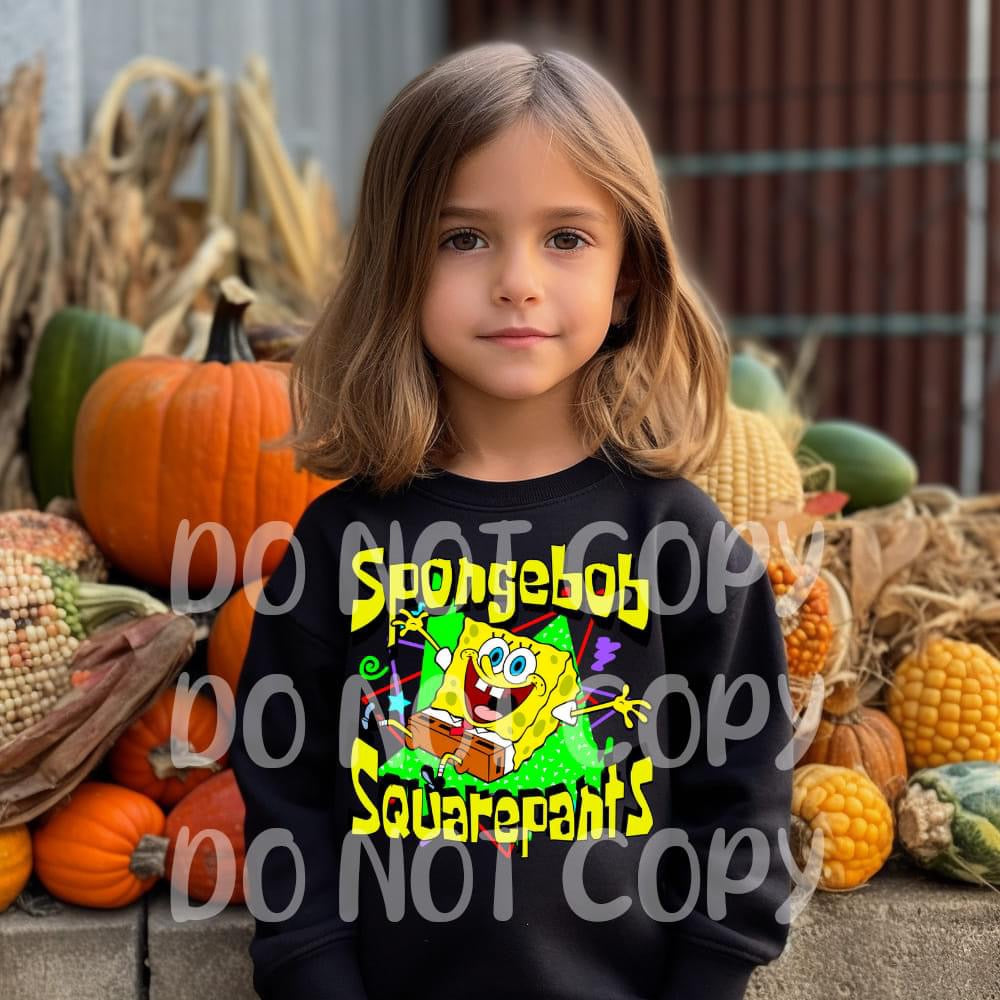 Kids Yellow Sponge Top