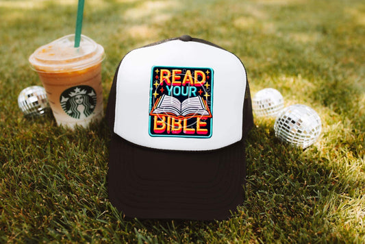 WS Completed Read Your Bible Foam Trucker Hat
