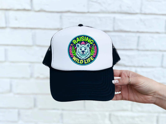 WS Completed Raising Wildlife Foam Trucker Hat