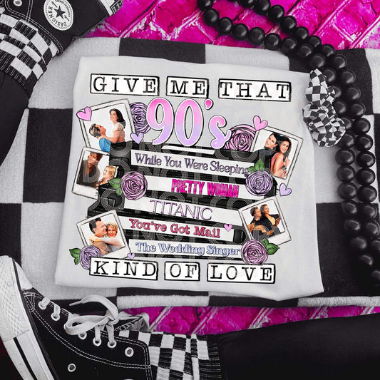 Give Me That 90s Kind Of Love Sub Print